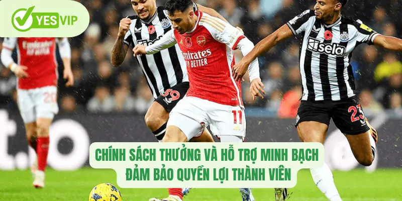 Chính sách thưởng và hỗ trợ minh bạch, đảm bảo quyền lợi thành viên
