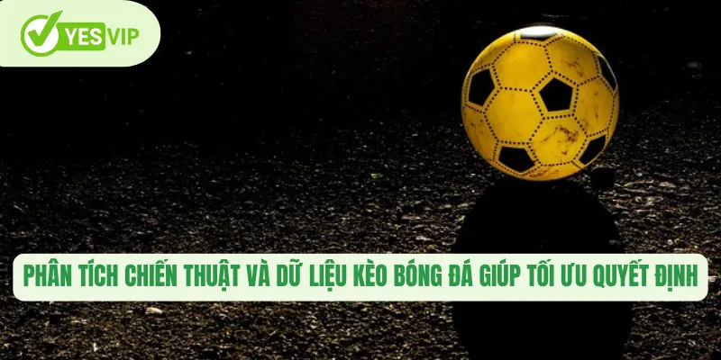 Phân tích chiến thuật và dữ liệu kèo bóng đá giúp tối ưu quyết định